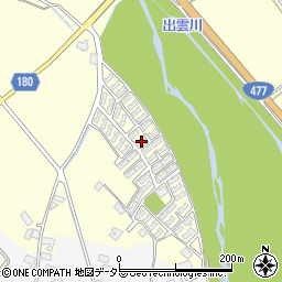 滋賀県蒲生郡日野町増田462-65周辺の地図