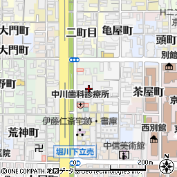 ルビノ京都堀川　みやこの間周辺の地図