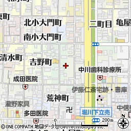 京都府京都市上京区蛭子町401周辺の地図