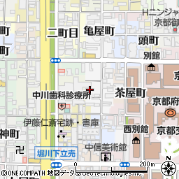 京都府京都市上京区大黒屋町40周辺の地図