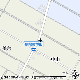 愛知県豊田市駒場町中山35周辺の地図