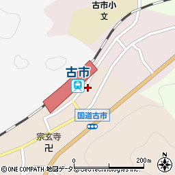 兵庫県丹波篠山市古市201周辺の地図
