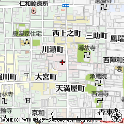 京都府京都市上京区仲之町300周辺の地図