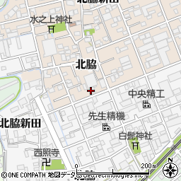 静岡県静岡市清水区北脇新田333周辺の地図
