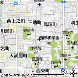 京都府京都市上京区三助町281-36周辺の地図