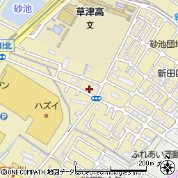 滋賀県草津市木川町878周辺の地図