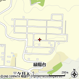 愛知県岡崎市桑原町緑陽台周辺の地図