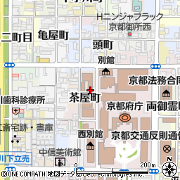 京都府京都市上京区茶屋町102周辺の地図