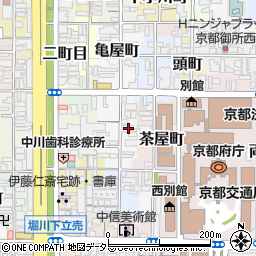 京都府京都市上京区大黒屋町38周辺の地図