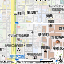 京都府京都市上京区大黒屋町39周辺の地図