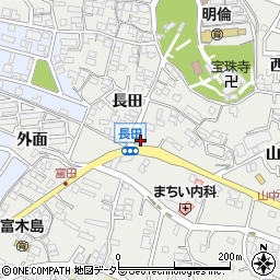 ローソン東海富木島長田店周辺の地図