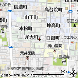 堀田工芸周辺の地図
