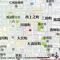 京都府京都市上京区仲之町295-2周辺の地図