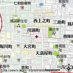 京都府京都市上京区仲之町295周辺の地図