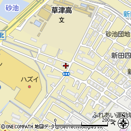 滋賀県草津市木川町879-5周辺の地図