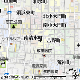 京都府京都市上京区清元町735周辺の地図
