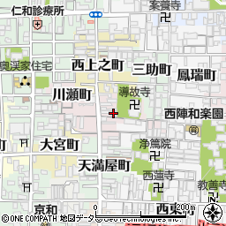 京都府京都市上京区仲之町297周辺の地図