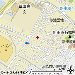 滋賀県草津市木川町880-1周辺の地図
