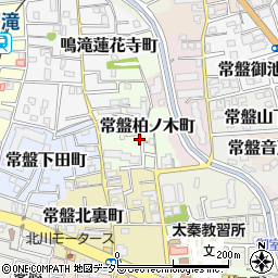 京都府京都市右京区常盤柏ノ木町5-8周辺の地図