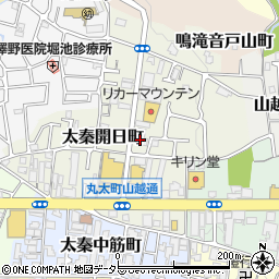 嵯峨野マンション周辺の地図