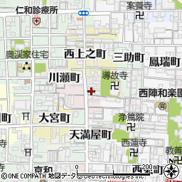 京都府京都市上京区仲之町296周辺の地図