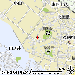 愛知県大府市北崎町北屋敷18周辺の地図