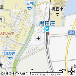 兵庫県西脇市黒田庄町岡653周辺の地図