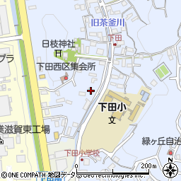 滋賀県湖南市下田2825-1周辺の地図