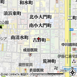 京都府京都市上京区吉野町696周辺の地図
