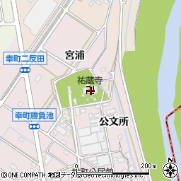 愛知県豊田市幸町寺前68周辺の地図