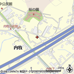 静岡県静岡市葵区内牧1615周辺の地図