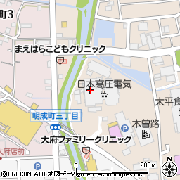 日本高圧電気株式会社本社　システム事業本部周辺の地図