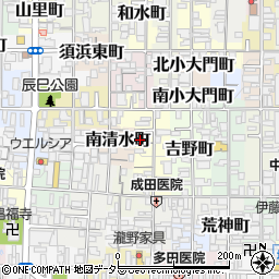京都府京都市上京区清元町731周辺の地図
