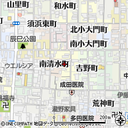 京都府京都市上京区清元町731周辺の地図