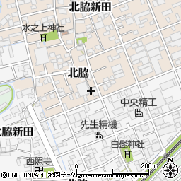 静岡県静岡市清水区北脇新田332周辺の地図