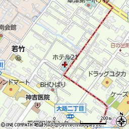 セントラル警備保障株式会社滋賀営業所周辺の地図
