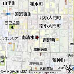 京都府京都市上京区清元町728周辺の地図