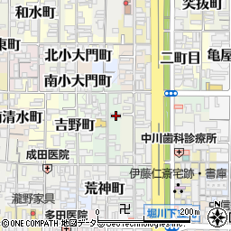 京都府京都市上京区蛭子町390周辺の地図
