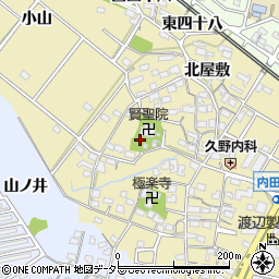 愛知県大府市北崎町北屋敷22周辺の地図