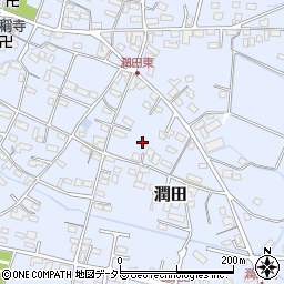 オレンジハウス・潤田Ｂ周辺の地図