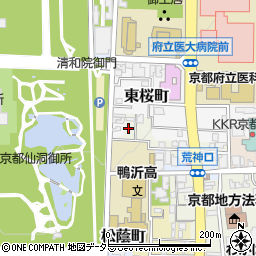 京都府京都市上京区宮垣町69周辺の地図