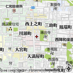 京都府京都市上京区仲之町287周辺の地図