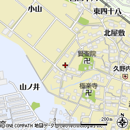 愛知県大府市北崎町北屋敷3周辺の地図