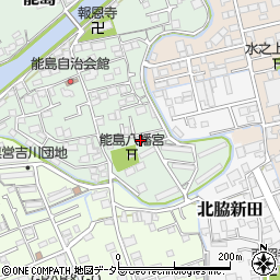 静岡県静岡市清水区能島193-1周辺の地図