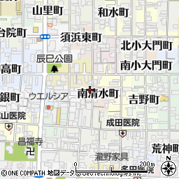 京都府京都市上京区南清水町129-1周辺の地図