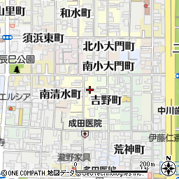 京都府京都市上京区清元町726周辺の地図