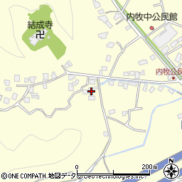 静岡県静岡市葵区内牧643周辺の地図