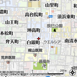 京都府京都市上京区白銀町245-2周辺の地図