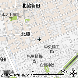 静岡県静岡市清水区北脇新田328周辺の地図
