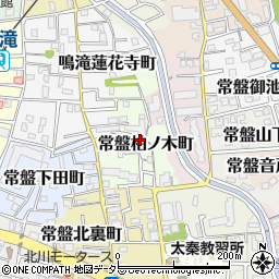 京都府京都市右京区常盤柏ノ木町5-4周辺の地図